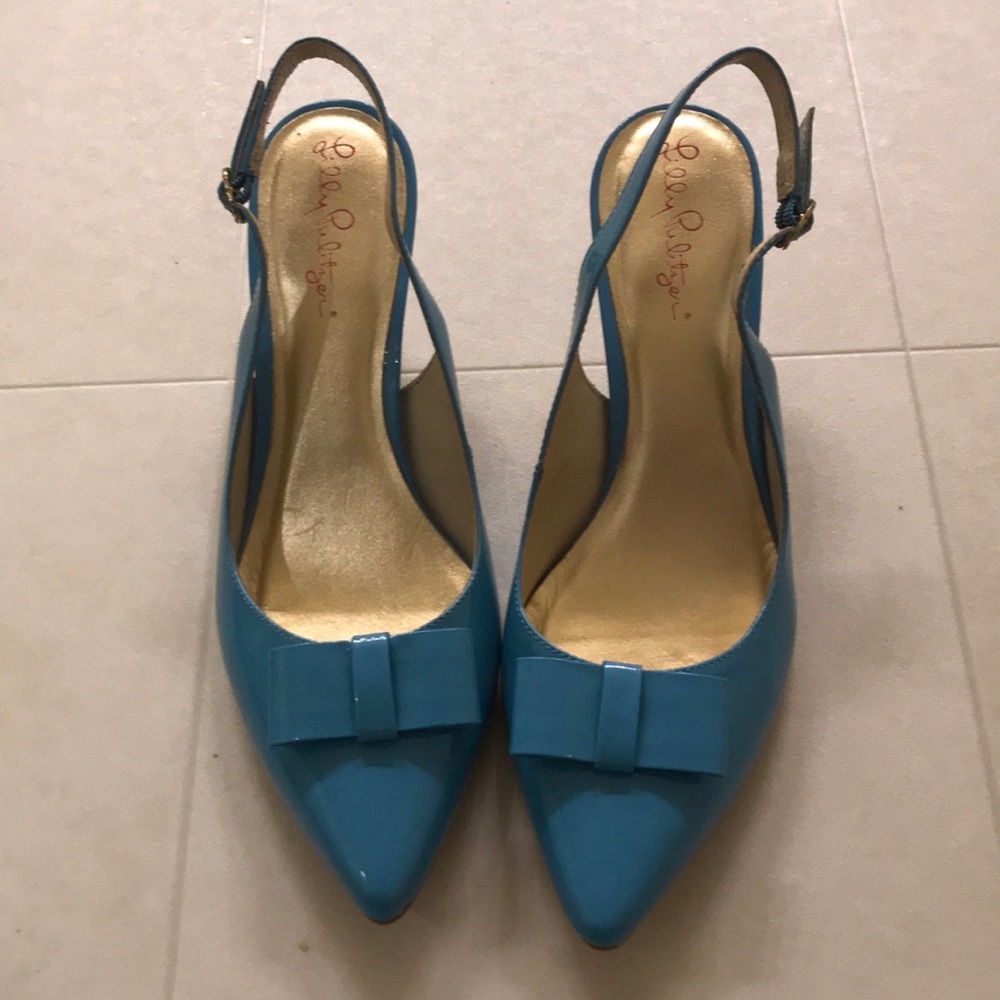 Lilly Pulitzer heel